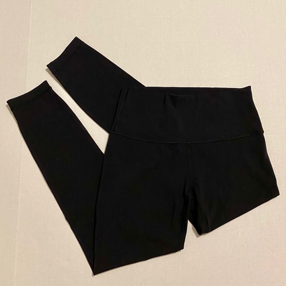 Lululemon Black Crop Leggings Womens 6